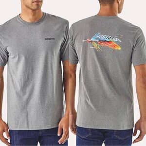 Patagonia | Fly Fishing Salt Snack Responsibili-Tee | Size Extra Extra Large